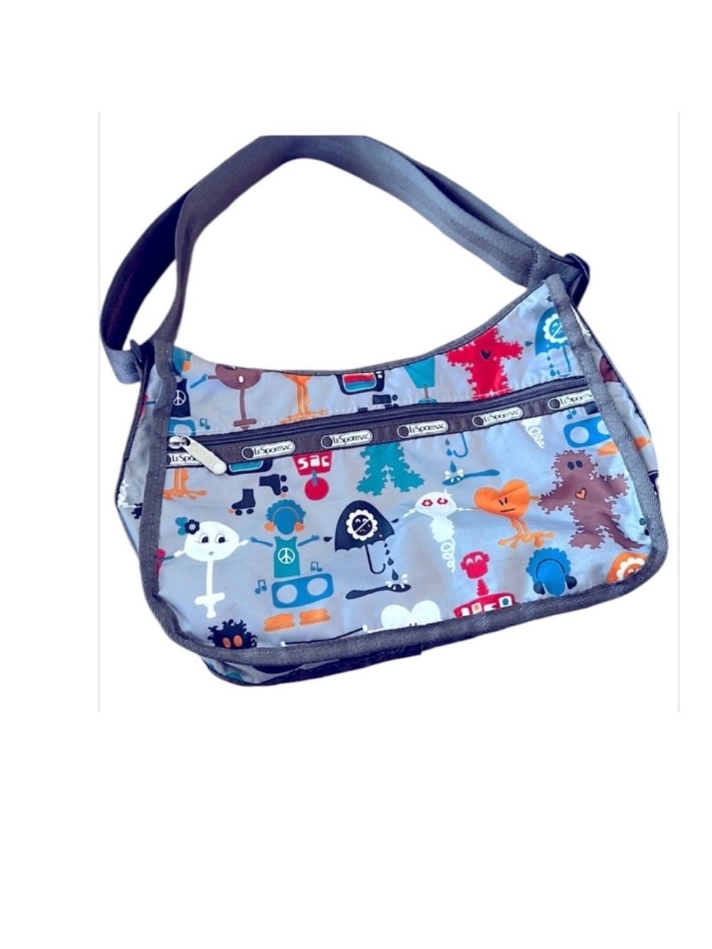 LE SPORTSAC Robots Retro crossbody bag